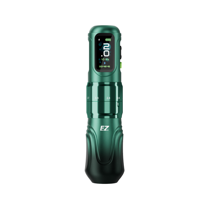 Pen de tatouage sans fil EZ P6 - Dégradé vert