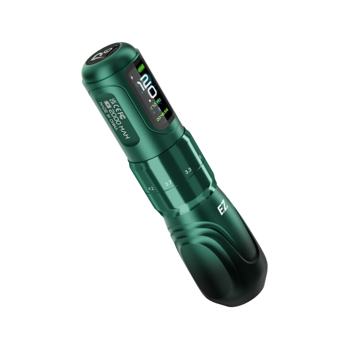 Pen de tatouage sans fil EZ P6 - Dégradé vert