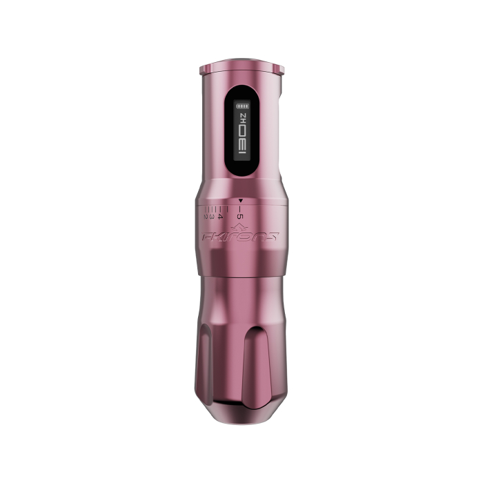 FK One Adjust Machine à tatouer avec longueur de frappe réglable - Pop Pink