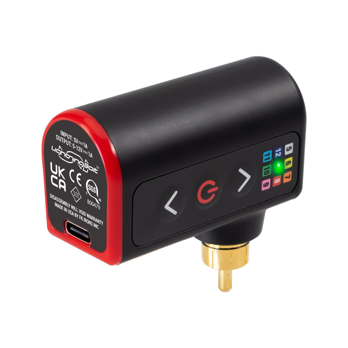 FK Irons Darklab: Bloc d'alimentation sans fil universel RCA sans fil Lightning Bolt Wireless  - Single Pack