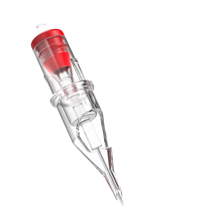 Boîte de 20 cartouches d'aiguilles Ghost Nano - Round Liner Long Taper