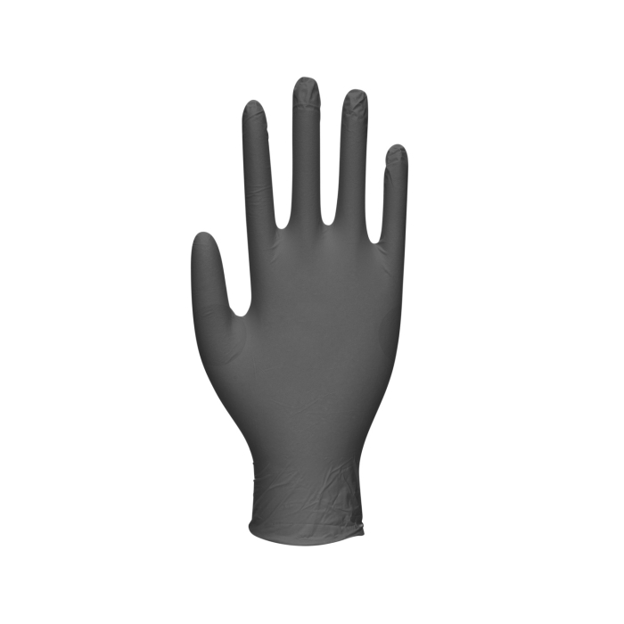 Boîte de 100 gants en nitrile noirs Unicare