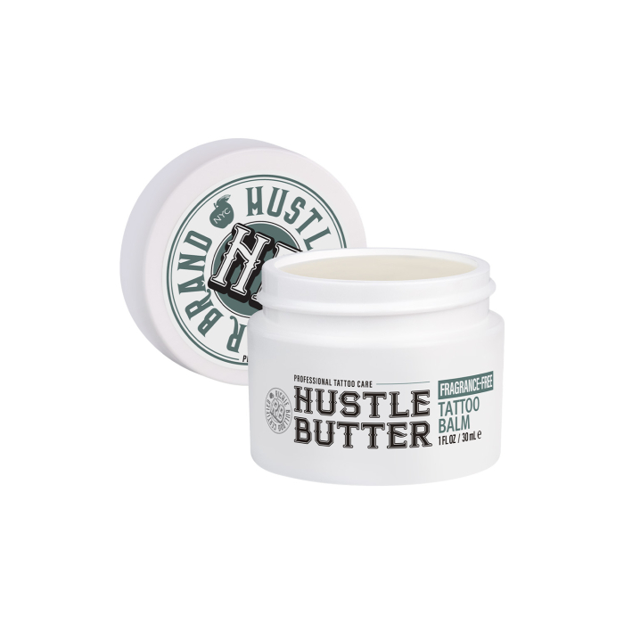 Hustle Butter Deluxe® Pot Soin de Tatouage Biologique Sans Parfum 30ml (1oz)