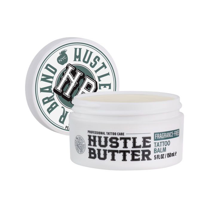 Hustle Butter Deluxe® Pot Soin de Tatouage Biologique Sans Parfum 150ml (5oz)
