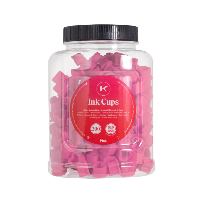 Godets à encre en silicone en forme de coeur Killer Beauty