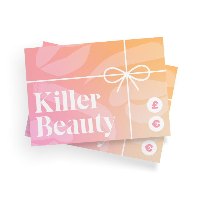 Chèque cadeau Killer Beauty de 250 €
