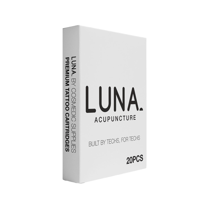 Luna Acupuncture Cartridges - Round Shader Medium Taper, Box of 20