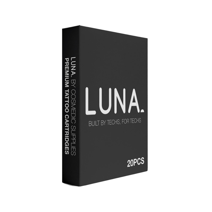 Luna Original Cartridges - Round Shader Long Taper, Box of 20