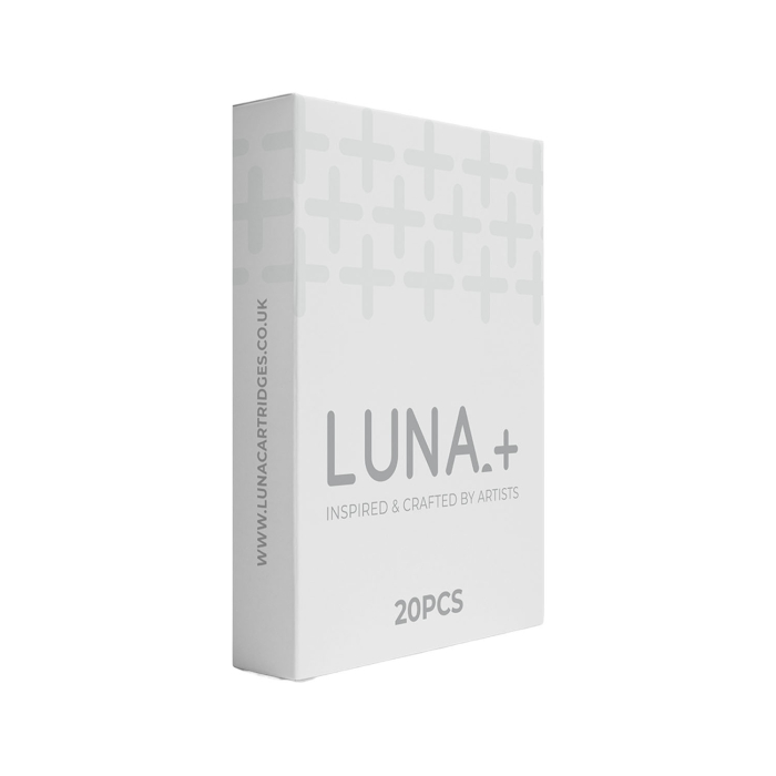 Luna PLUS Cartridges - Round Liner Long Taper, Box of 20