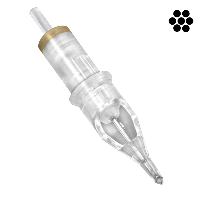 Boite de 20 cartouches Magic Moon 0,25mm Diamond Bugpin Liner - Long Taper