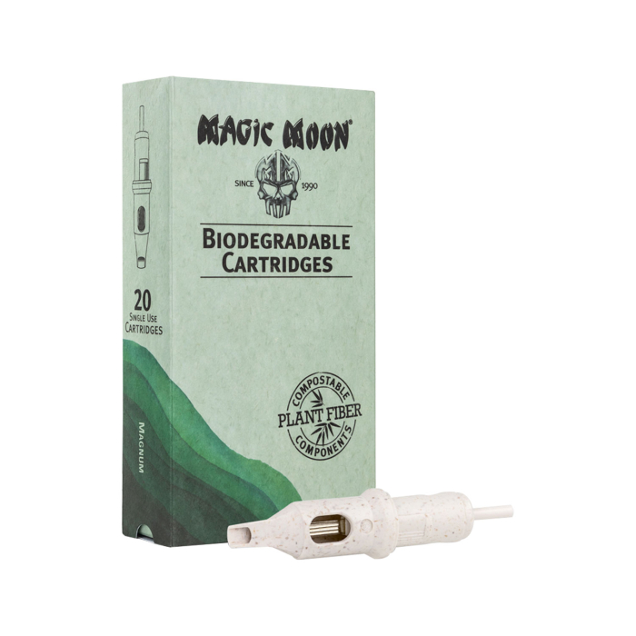 Boîte de 20 cartouches biodégradables Magic Moon  0,30 mm Magnum Long Taper