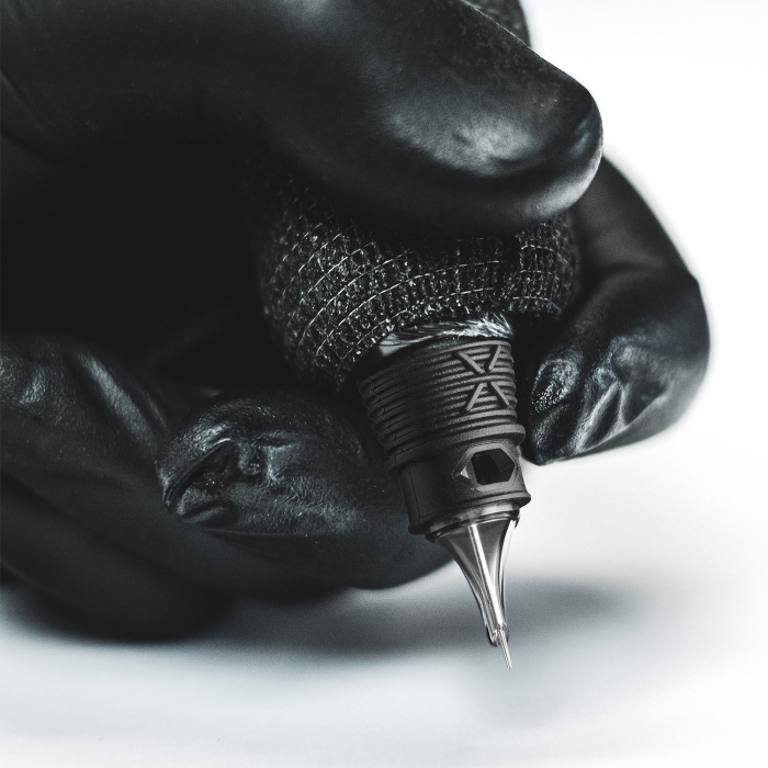 Boîte de 20 cartouches de tatouage Nexus - Hollow Round Liner Long Taper