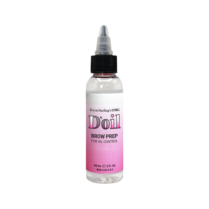 OMG D'oil - Contrôle du sébum avant le traitement et préparation des pigments pour artistes de maquillage permanent - 60 ml