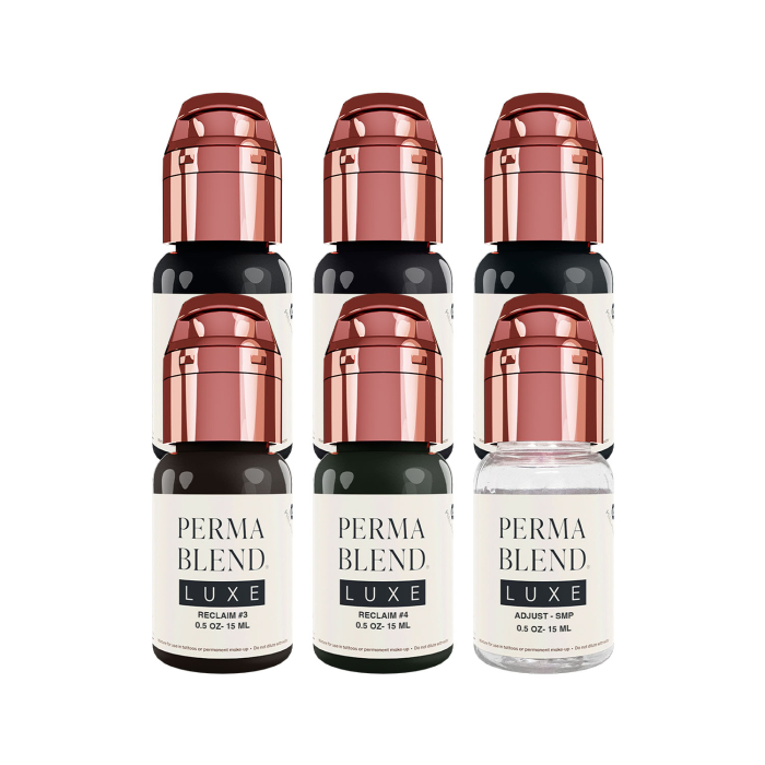 Perma Blend Luxe PMU Ink - Stevey G. Reclaim Set - 6x 15ml