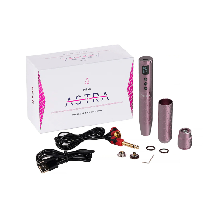 Peak Astra - Machine PMU sans fil avec 2 batteries - Rose