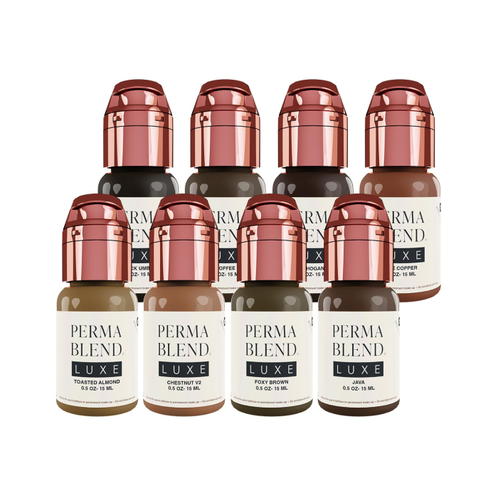 Encre Perma Blend Luxe PMU - Brow-Chicka Wow Wow Set - 8x15ml