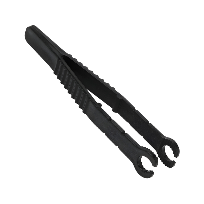 Pince à épiler ronde stérilisée Saferly Medical - Boîte de 25