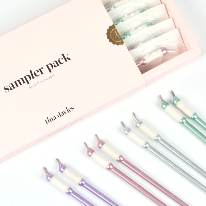 Boîte de 8 Microblades Tina Davies - Pack échantillons