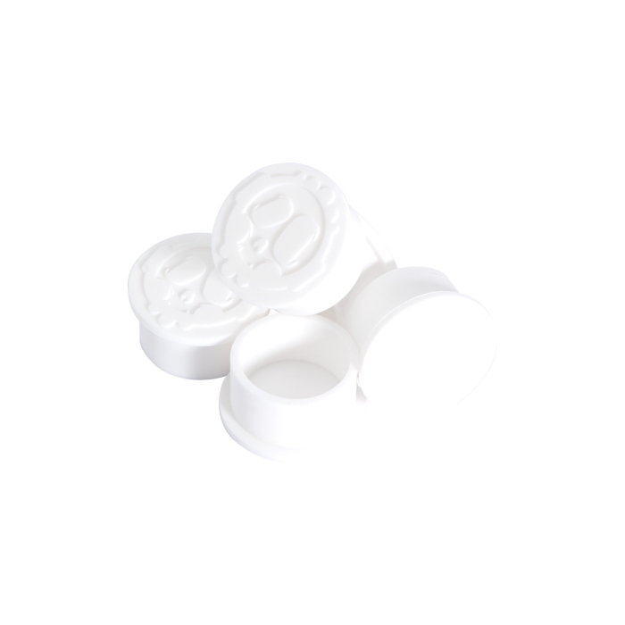 Sac de 250 Godets à Encre en Silicone Blanc Killer Ink