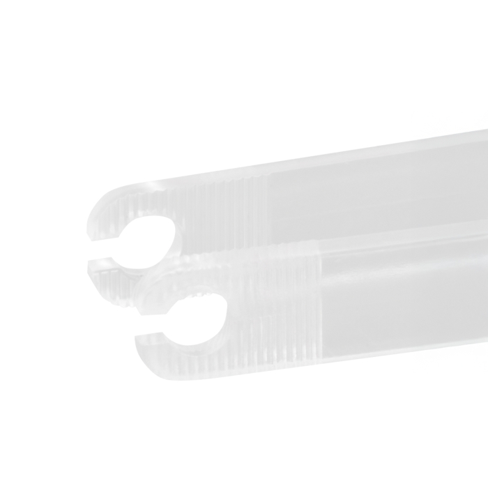 Boîte de 100 pinces de perçage rondes ouvertes stériles jetables Snaptile