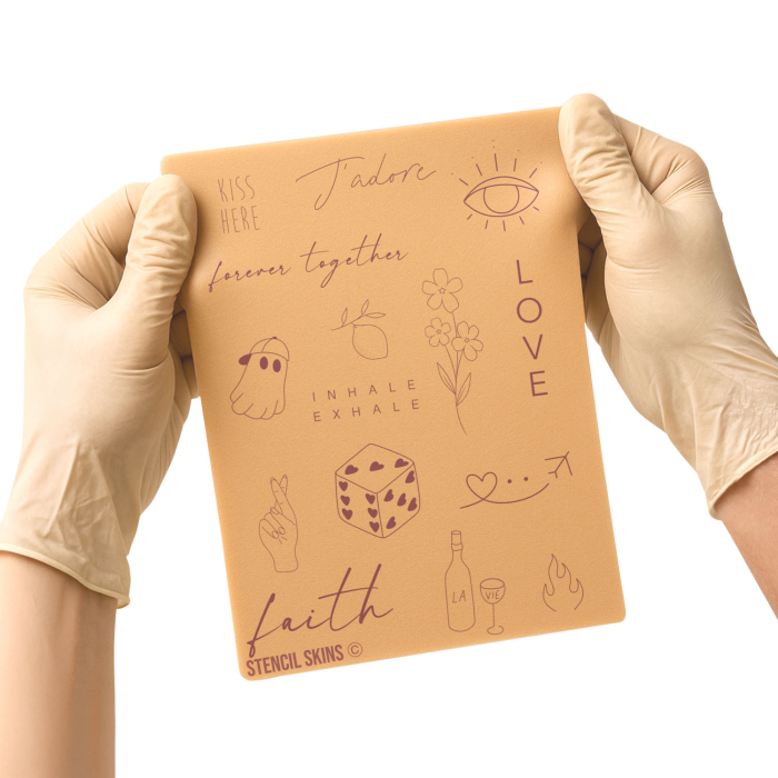 Set of 5 Stencil Skins® Pre-printed Designs - Original
