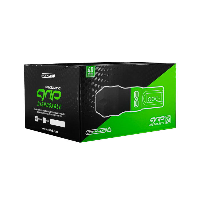 FK Irons Wide 40mm Flux caoutchouc Manchons jetables - noir - boîte de 24