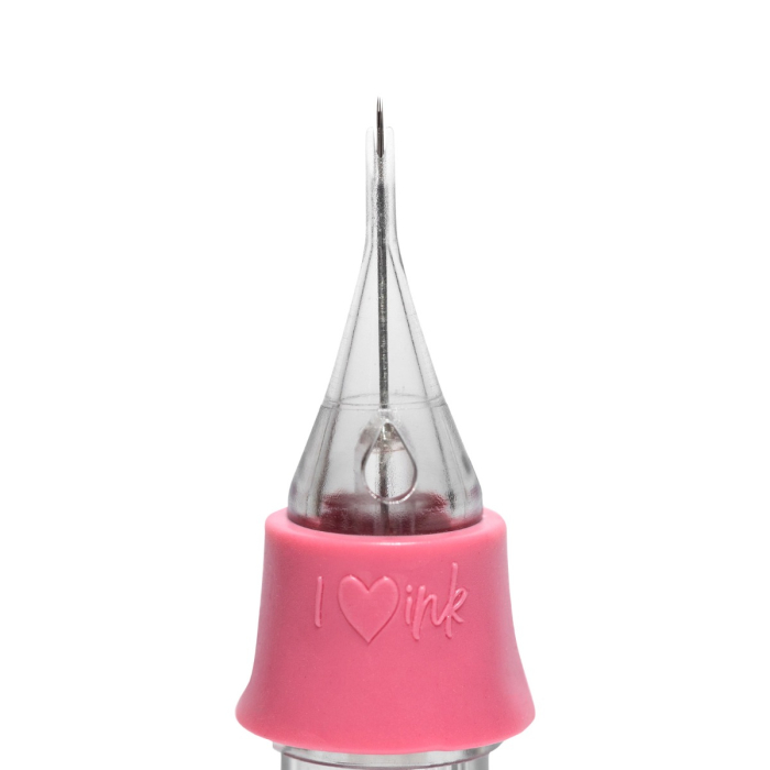 Cartouches d'aiguilles PIXL Tina Davies Round Shader Long Taper - Boîte de 10