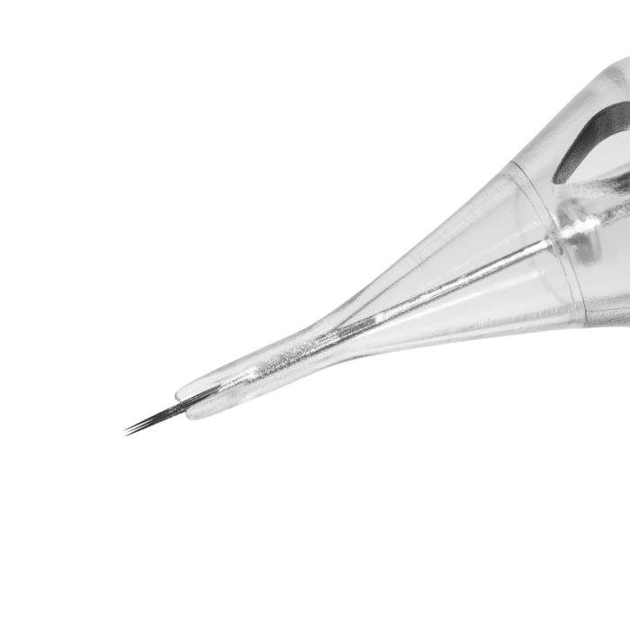 Cartouches d'aiguilles PIXL Tina Davies Round Shader Long Taper - Boîte de 10