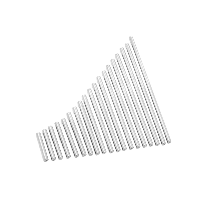 Barre droite en titane sans filetage Tilum