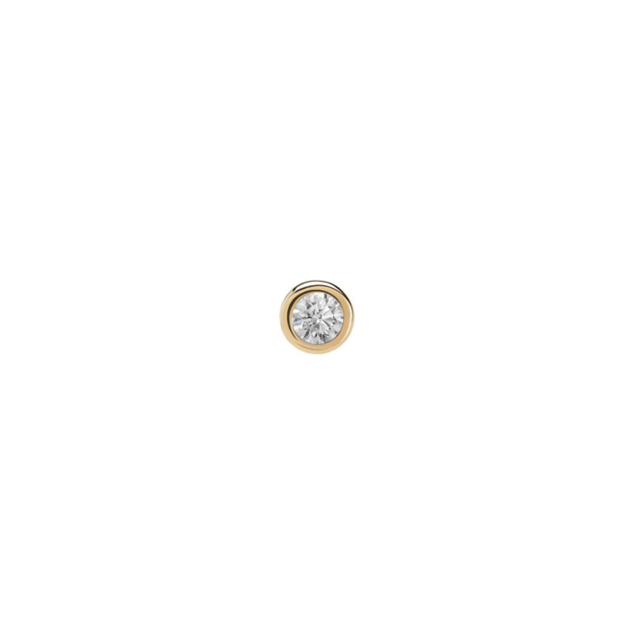 Embout rond sans filetage en or 14 carats Tilum