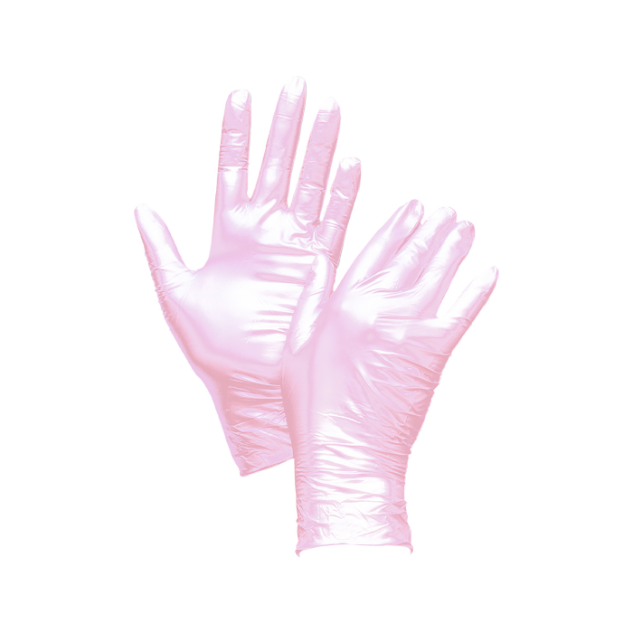 Boîte de 100 gants en nitrile Unigloves Fancy Rose