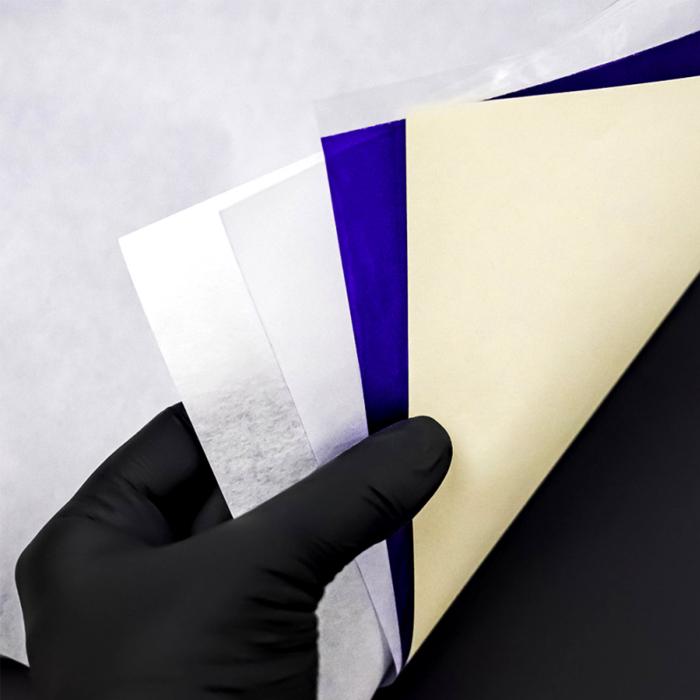 Boîte de 100 feuilles de papier thermique professionnel UNISTAR® - violet