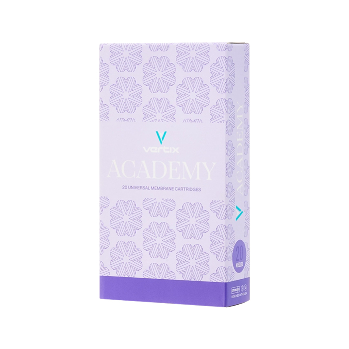 Box of 20 Vertix Academy Cartridges Round Liner Long Taper