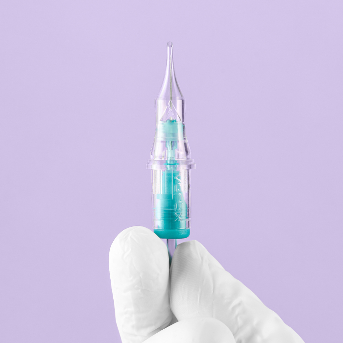 Box of 20 Vertix Academy Cartridges Round Shader Long Taper