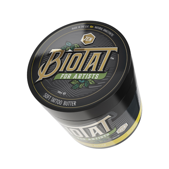 BIOTAT Beurre doux Zen pour tatouage 500 ml