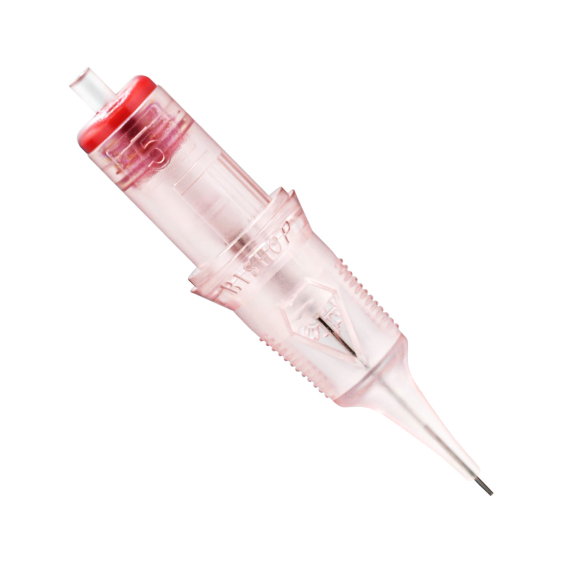 Boîte de 10 cartouches Bishop Da Vinci PMU - Round Shader Medium Taper