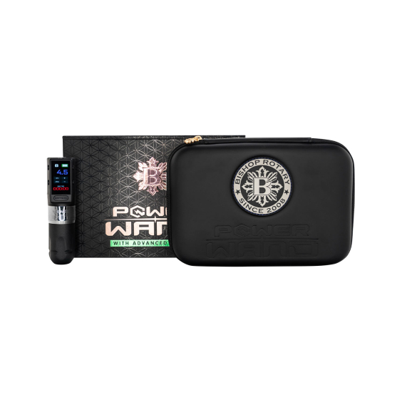 Bishop Power Wand en acier inoxydable avec batterie avancée set complet - 4.2 Packer