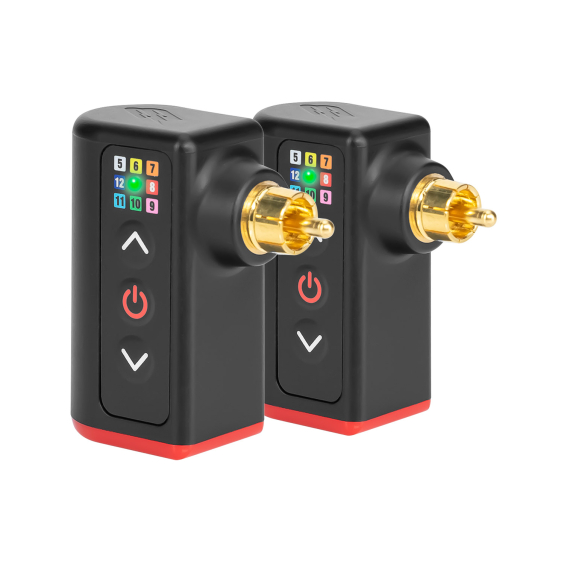 FK Irons Darklab: Bloc d'alimentation sans fil universel RCA sans fil Lightning Bolt Wireless - Double Pack