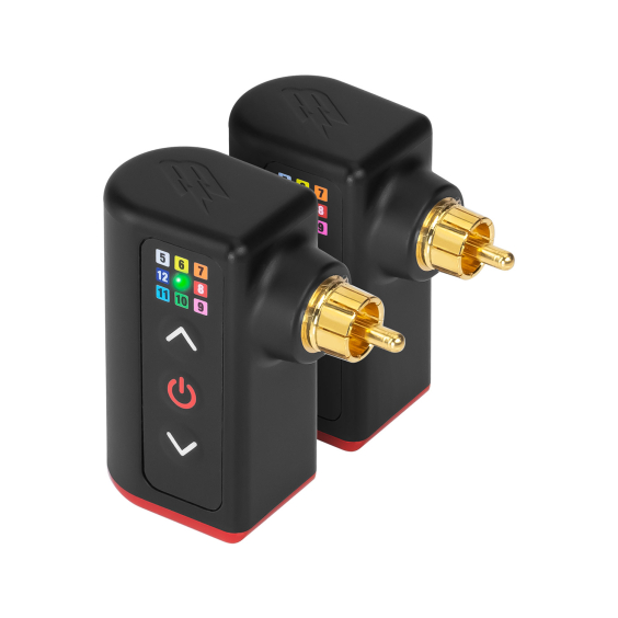 FK Irons Darklab: Bloc d'alimentation sans fil universel RCA sans fil Lightning Bolt Wireless - Double Pack