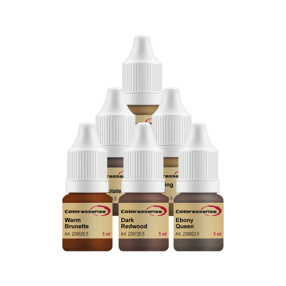 Goldeneye - Coloressense Starter Brow Set - 5x 5ml