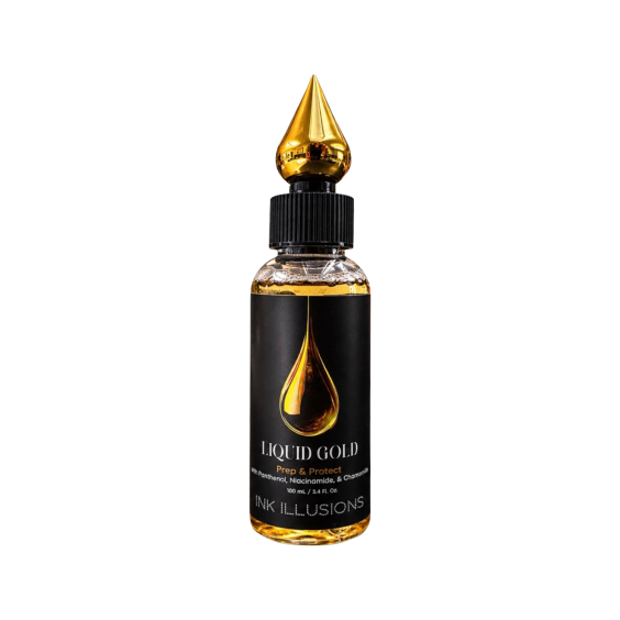 Heal & Conceal par Ink Illusions - Liquid Gold Prep and Protect - 100 ml