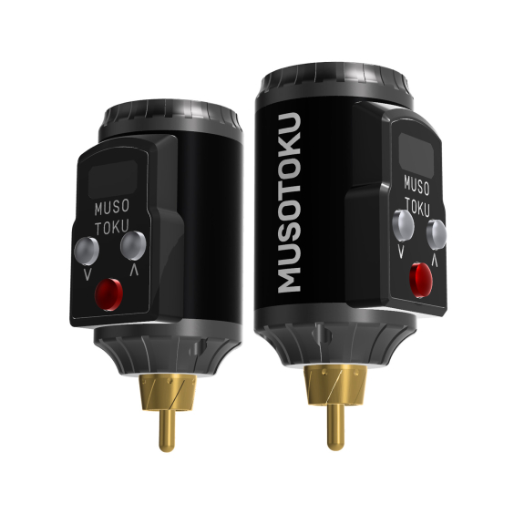 Musotoku Dan Kubin ROVER R-1 Batterie sans fil à autonomie prolongée - Connexion RCA - Noir