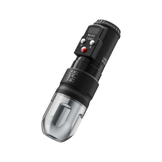 Musotoku Mercury - Machine de tatouage sans fil Vanta Black - 3,8 mm