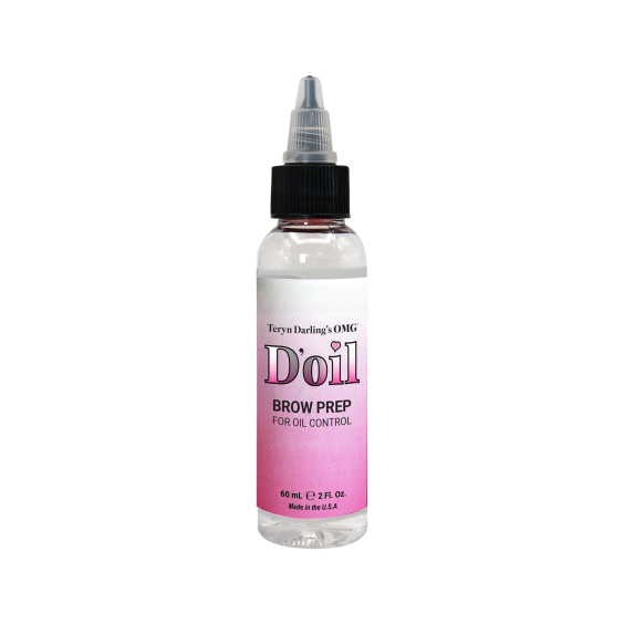 OMG D'oil - Contrôle du sébum avant le traitement et préparation des pigments pour artistes de maquillage permanent - 60 ml