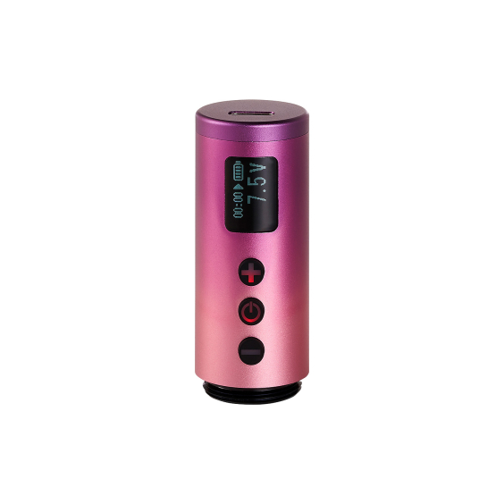 Peak Astra - Machine PMU de type stylo sans fil avec 2 batteries - Rose Quartz