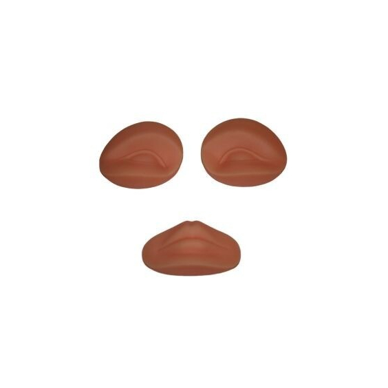 Yeux et Lèvres de Remplacement pour Tête d'Entraînement