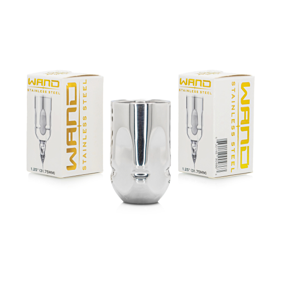 Bishop Wand Grip Stainless Steel 1.25"