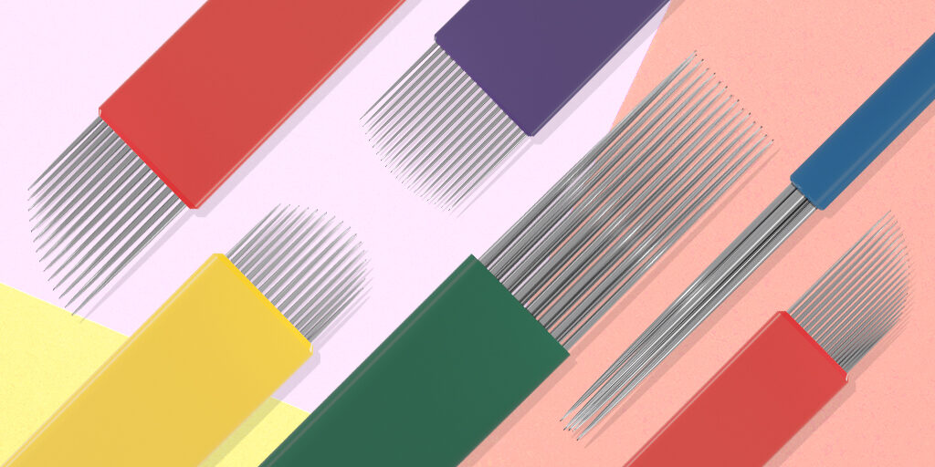 Les aiguilles pour le microblading et le microshading expliquées